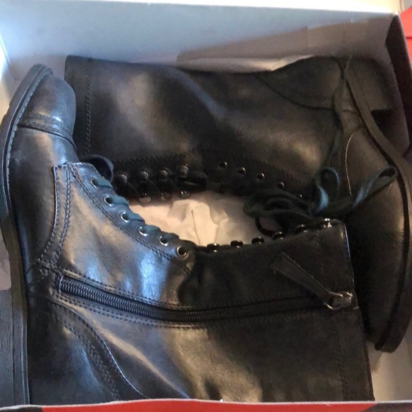 Guess Frollic military combat boots Bella Swan New - Picture 3 of 5